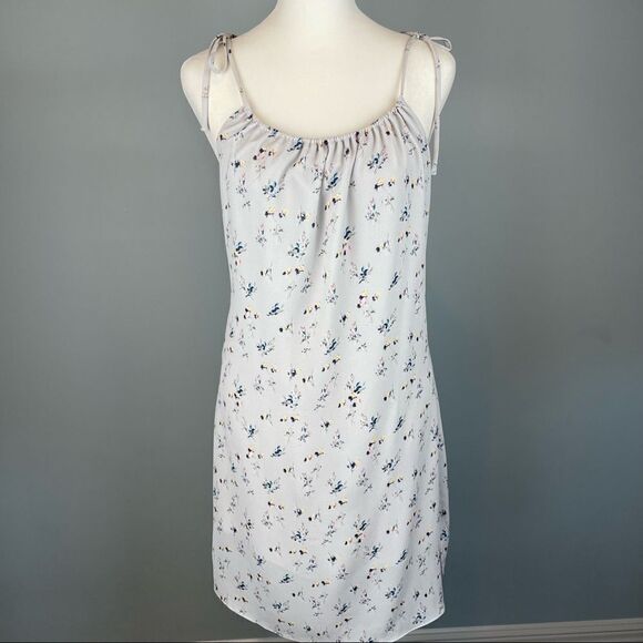 All Saints Mika Grey Floral Summer Dress - Picture 4 of 9